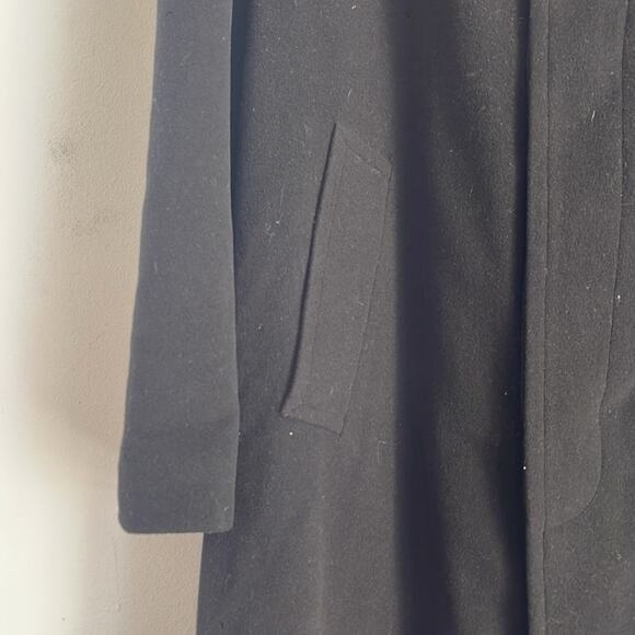 Hugo Boss 100% wool long line winter dress overcoat sz 46L - Picture 4 of 11